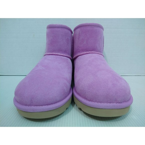 UGG Women Classic Mini II Genuine Shearling Lined Boot Wildflower Size US 7 - Picture 5 of 9
